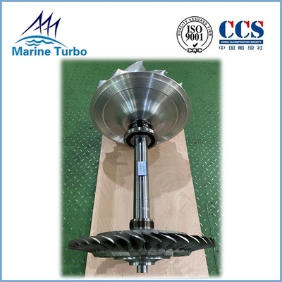 Turbo Rotor Shaft Assembly For  Marine Turbocharger Parts