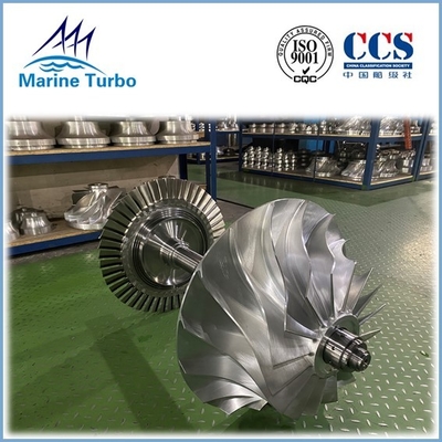 Axial Turbine Rotor Assembly For Mitsubishi Turbo Spare Parts MET53SC