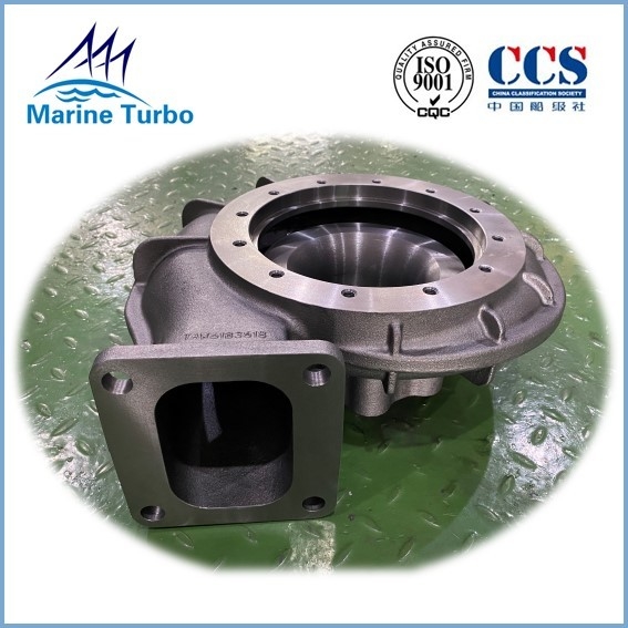 AT14 -E4 Turbine Casing For Oil Cooled  Marine Diesel Turbochargers