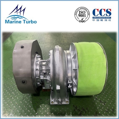 Hoge-efficiëntie marine turbocompressor met stroomregeling