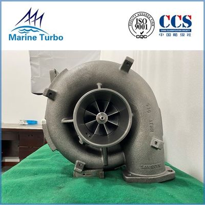 Watergekoelde T-AT14 marine turbocompressor met 500 kW motor
